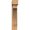 Ekena Millwork Imperial Block Smooth Bracket w/ Offset Brace, Western Red Cedar, 7 1/2"W x 32"D x 40"H BKT0806X32X40IMP05SWR - alternate 3